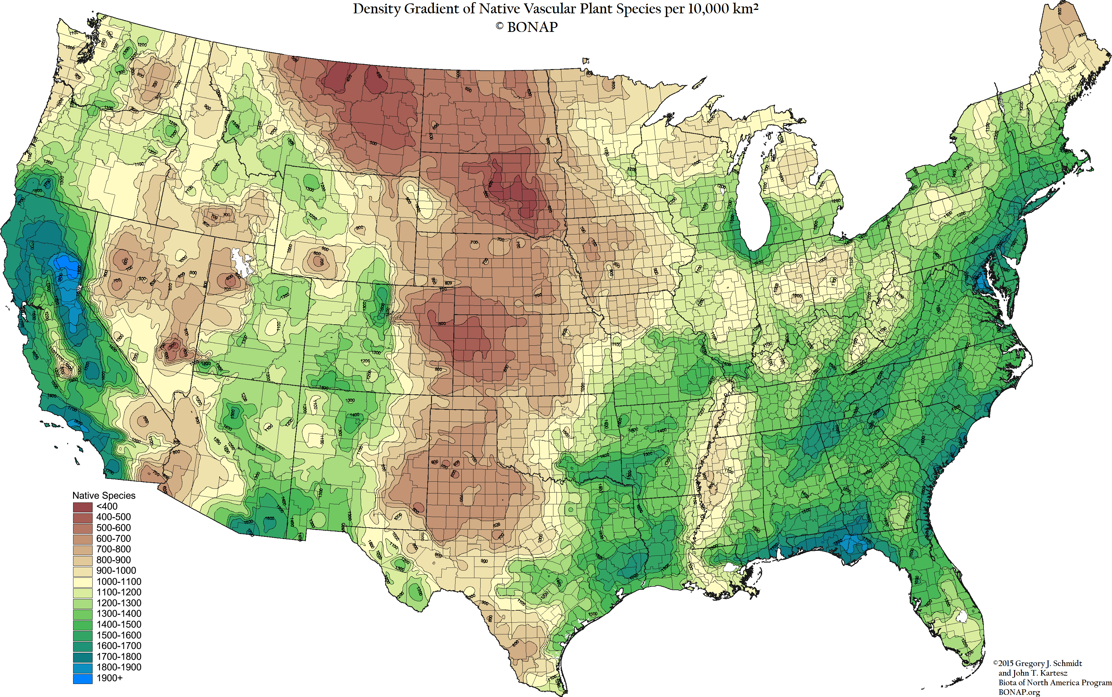 Density Gradients 2015